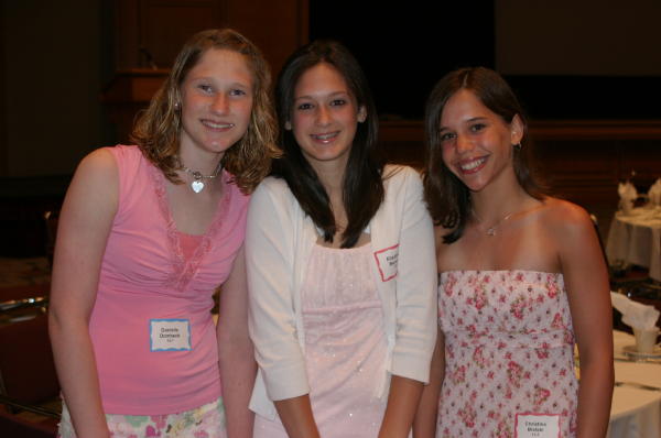 Danielle, Elizabeth, Christine