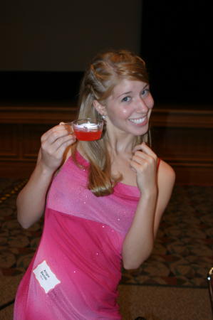 Angie with too much punch!