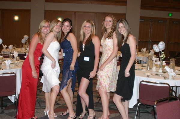 Lindsay, Thea, Danielle, Sammie, Melissa, Laura