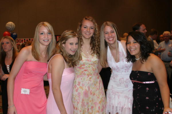 Laura, Jen, Melissa, Samatha, Ashley  15's